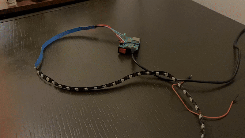 Reactive lighting system